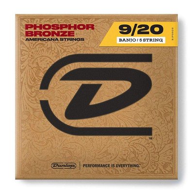 Струни для банджо Dunlop DJP0920 Phosphor Bronze 9-20 120712 фото