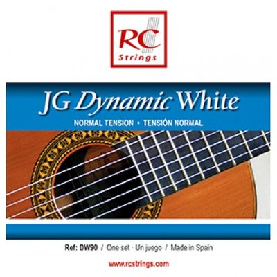 Струни для класичної гітари ROYAL CLASSICS DW90 JG Dynamic White Normal Tension Nylon 29-1-2-22 фото