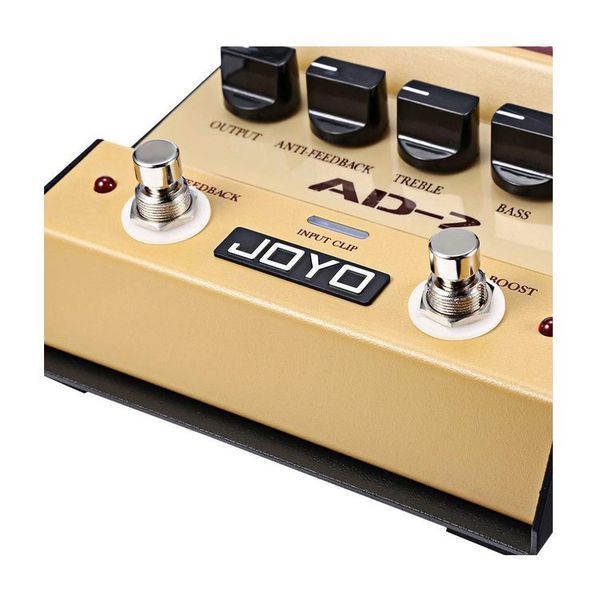 Педаль для акустической гитары JOYO AD-2 Acoustic Guitar preamp and DI Box, 5 режимов 125051 фото