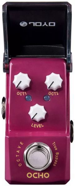 Педаль ефектів для електрогітари JOYO JF-330 Ocho Octave mini 124467 фото
