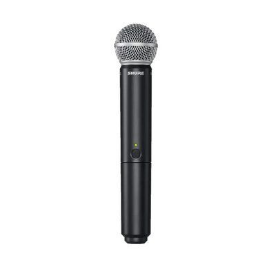 Ручний мікрофон радіосистеми SHURE BLX2/SM58=-H8E 77995 фото