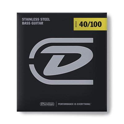 Струни для бас-гітари Dunlop DBS40100 Stainless Steel Light 40-100 255028 фото