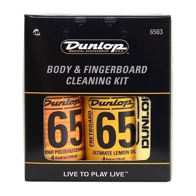 Набір по догляду за корпусом та накладкою грифа Dunlop Body And Fingerboard Cleaning Kit 116306 фото