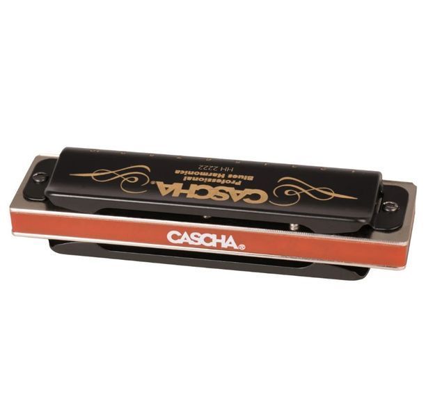 Губна гармоніка Cascha Professional Blues Harmonica in Bb Diatonic HH 2222 (Сі-бемоль) (губна гармошка) 24-10-05-07 фото
