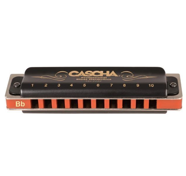 Губна гармоніка Cascha Professional Blues Harmonica in Bb Diatonic HH 2222 (Сі-бемоль) (губна гармошка) 24-10-05-07 фото