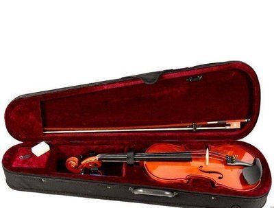 Скрипка Omebo АЕ 1/16 комплект кофр, смичок, каніфоль 83865 фото