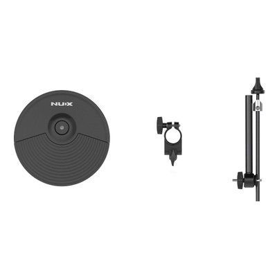Комплект расширения набора педов для 10-дюймовых тарелок NUX DM-210 10 inch Cymbal Set 87276-NUX  фото