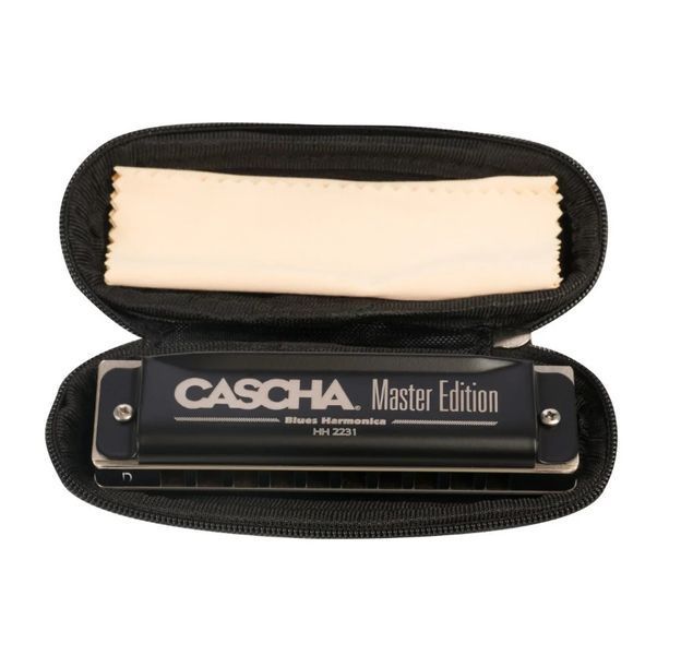 Губна гармоніка Cascha Master Edition Blues Harmonica in D Diatonic HH 2231 (Ре) (губна гармошка) 24-10-05-09 фото