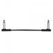 Комутаційний кабель Cascha CCA-PC110 (Advanced Line Patch Cable Flat, Black, 10 см) 24-10-05-30 фото 1
