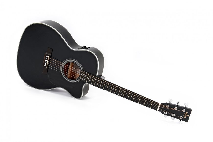 Электроакустическая гитара Sigma 000MC-1STE-BK+ (Fishman Presys II) 126463 фото
