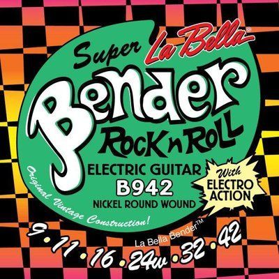 Струны для электрогитары La Bella B942 Super Light Nickel Plated 10-46 528816 фото