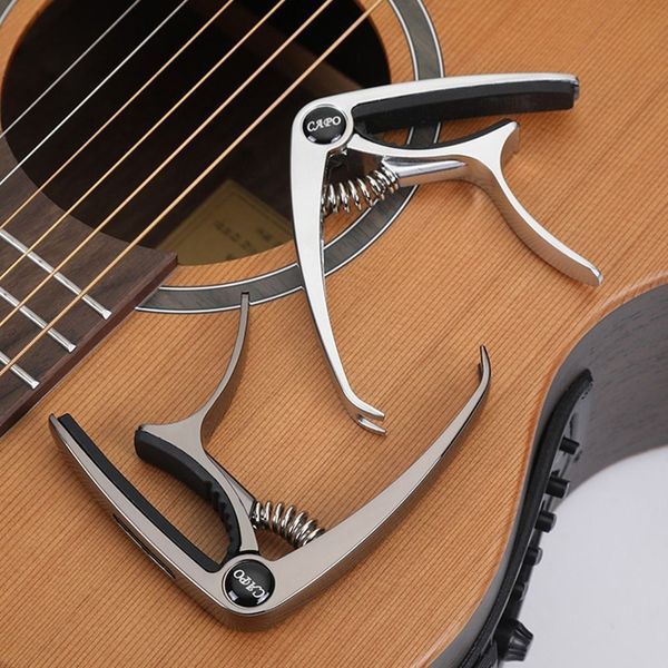 Каподастр Capo Silver для акустичної гітари, електрогітари та укулеле Capo Silver фото
