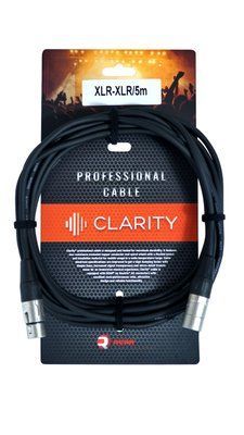 Мікрофонний кабель Clarity XLR-XLR/5m 287095 фото