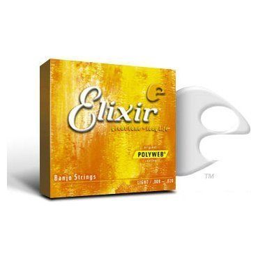 Струни для Банджо Elixir Banj PW M (середній натяг) 240200 фото