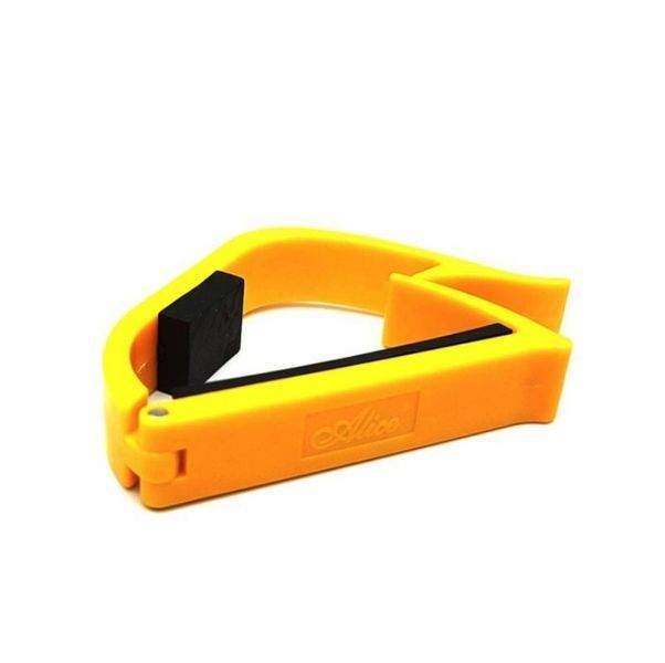 Alice A007E-A Yellow Каподастр для акустичної гітари 75657 Yellow фото