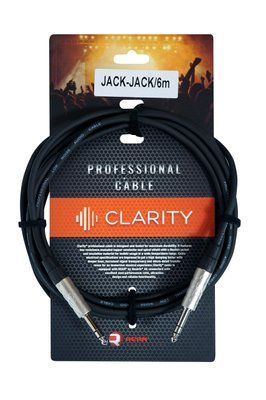 Інструментальний кабель Clarity JACK-JACK/6m 287100 фото