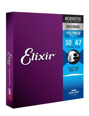 Струны для акустической гитары Elixir AC PW Extra Light 236028 фото