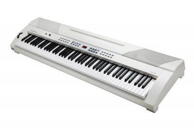 Компактное цифровое пианино Kurzweil KA-90 WH, 88-нотная клавиатура, полностью утяжеленная, ударная, с регулируемыми сенсорными клавишами 286146 фото
