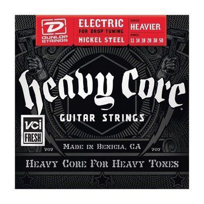 Струни для електрогітари Dunlop DHCN1150 Heavy Core Heavier Nickel Plated 11-50 116767 фото