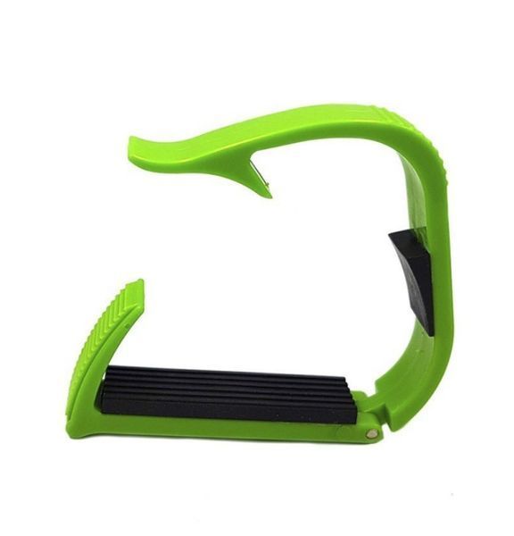 Alice A007E-A Green Каподастр для акустичесской гитары 75657 Green фото