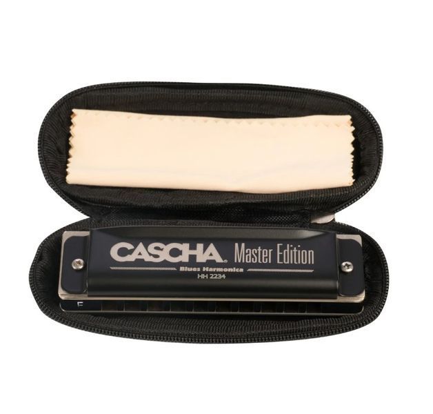 Губна гармоніка Cascha Master Edition Blues Harmonica in E Diatonic HH 2234 (Мі) (губна гармошка) 24-10-05-10 фото