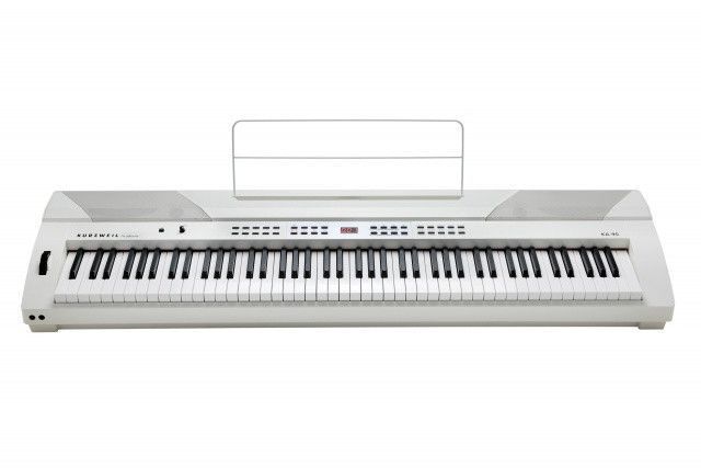 Компактне цифрове піаніно Kurzweil KA-90 WH, 88-нотна клавіатура, повністю обтяжена, ударна, з регульованими сенсорними клавішами 286146 фото