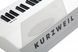Компактне цифрове піаніно Kurzweil KA-90 WH, 88-нотна клавіатура, повністю обтяжена, ударна, з регульованими сенсорними клавішами 286146 фото 4