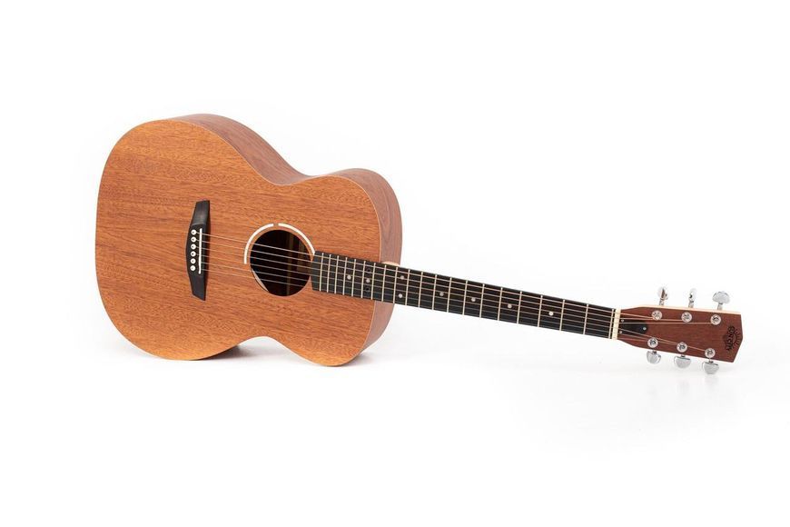Гитара акустическая Sun City Om/as (Orchestra model, all sapele) натуральный с металлическими струнами (бронза) OM/as фото