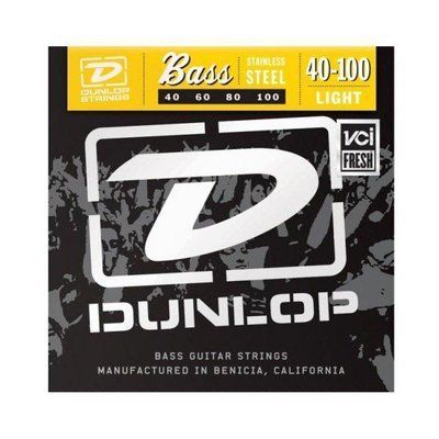 Струны для бас-гитары Dunlop DBS40100 Stainless Steel Light 40-100 114558 фото