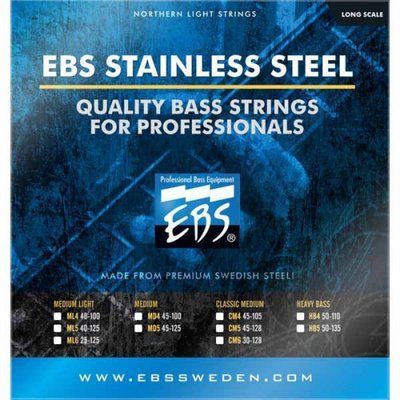 Струны для бас-гитары EBS SS-CM 5-strings (45-128) Stainless Steel Light 29-3-17-16 фото
