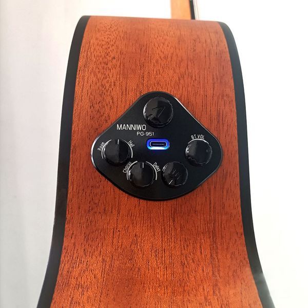 MANNIWO PG-951 - Резонансный звукосниматель для гитары с DSP и Bluetooth, набор &laquo;Сделай сам&raquo; для классической MANNIWO PG-951 фото