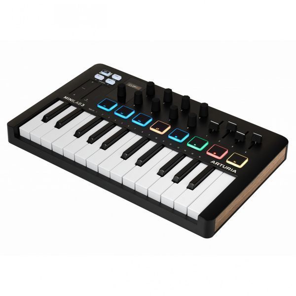 MIDI-клавиатура Arturia MiniLab 3 Black Edition + Arturia Analog Lab V 22-10-18-02 фото