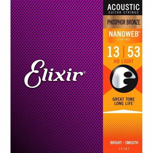 Струны для акустической гитары Elixir PB NW HDL 529381 фото