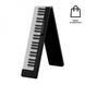 Складное цифровое пианино Musicality TP88-BK _TravelPiano + чехол 23-10-10-01 фото 1