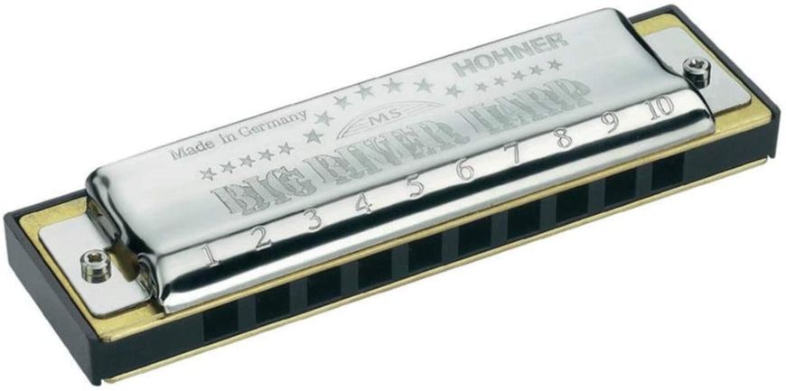 Губна гармошка Hohner M590106X Big River Harp A (Box) (Тональність – A/Ля мажор) Діатонічна 10 отворів 127267 фото