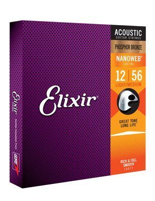 Струны для акустической гитары Elixir PB NW LM 240664 фото