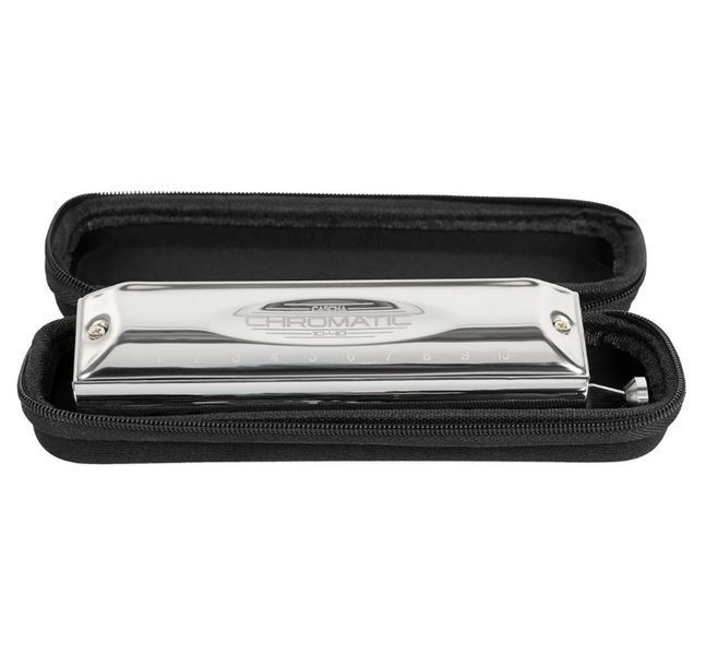 Губная гармошка Cascha Chromatic 10-40 Blues Harmonica HH 2272 (C4 - F#6) 24-10-05-20 фото