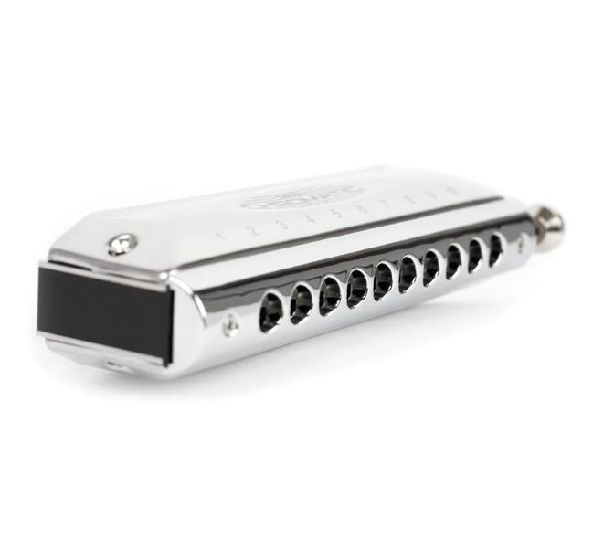 Губная гармошка Cascha Chromatic 10-40 Blues Harmonica HH 2272 (C4 - F#6) 24-10-05-20 фото
