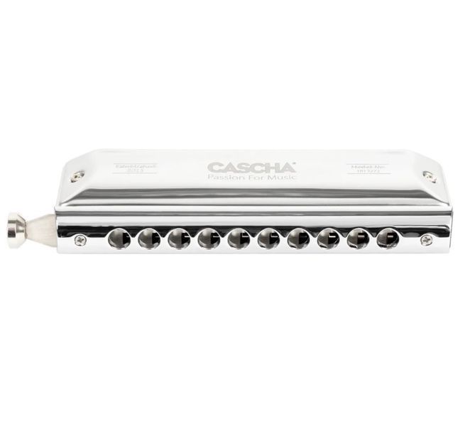 Губная гармошка Cascha Chromatic 10-40 Blues Harmonica HH 2272 (C4 - F#6) 24-10-05-20 фото