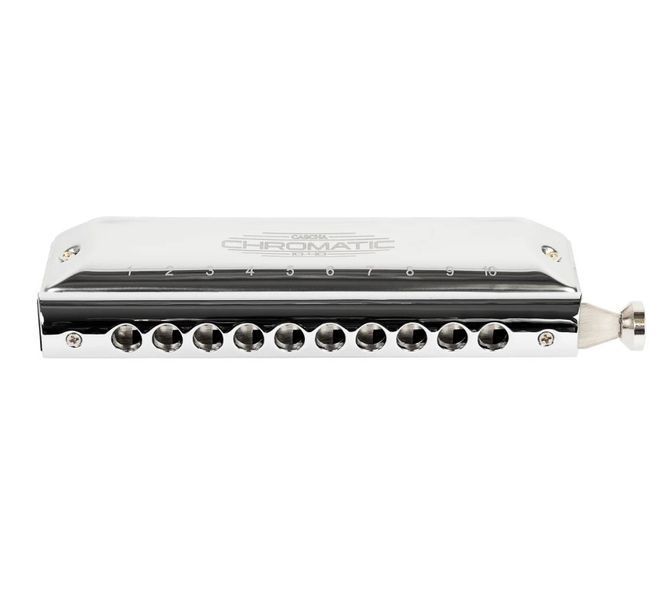 Губная гармошка Cascha Chromatic 10-40 Blues Harmonica HH 2272 (C4 - F#6) 24-10-05-20 фото