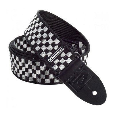 Ремень для гитары Dunlop D38-31ВК B&W Check 118019 фото