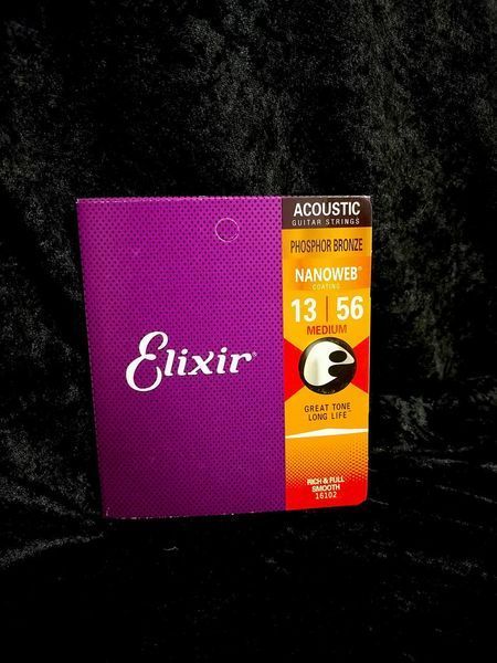 Струны для акустической гитары Elixir PB NW M 240665 фото