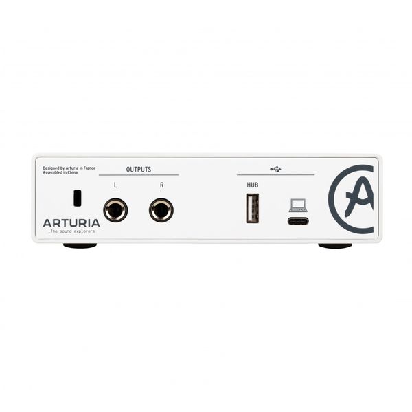 Аудіоінтерфейс Arturia MiniFuse 1 (White) 32-3-9-8 фото