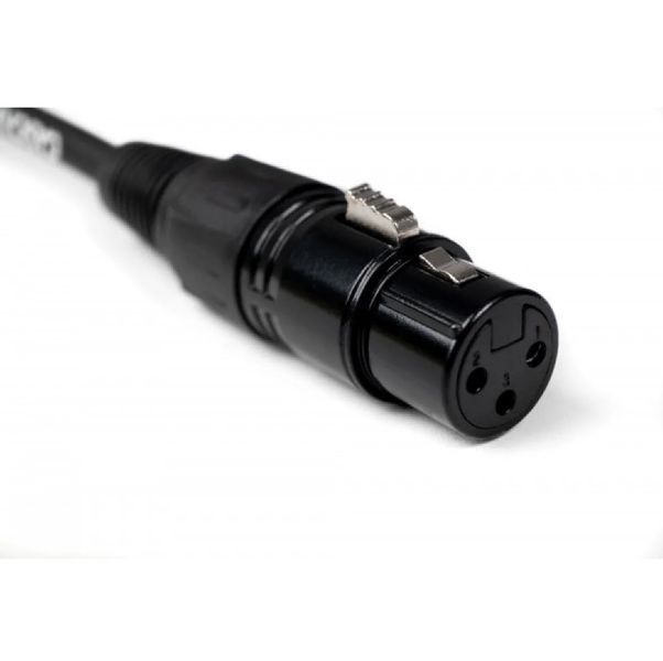 Кабель мікрофонний Cascha CCS-M1BK1 (Standard Line XLR, Black, 1 м) 24-10-05-28 фото
