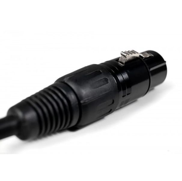 Кабель мікрофонний Cascha CCS-M1BK1 (Standard Line XLR, Black, 1 м) 24-10-05-28 фото