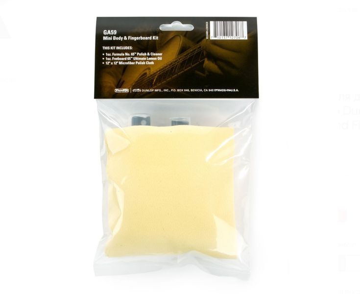 Набор для ухода за гитарой Dunlop GA59 Mini Body and Fingerboard Care 128178 фото