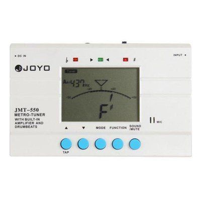 Тюнер-метроном хроматичний JOYO JMT-550 для гітари 125810 фото