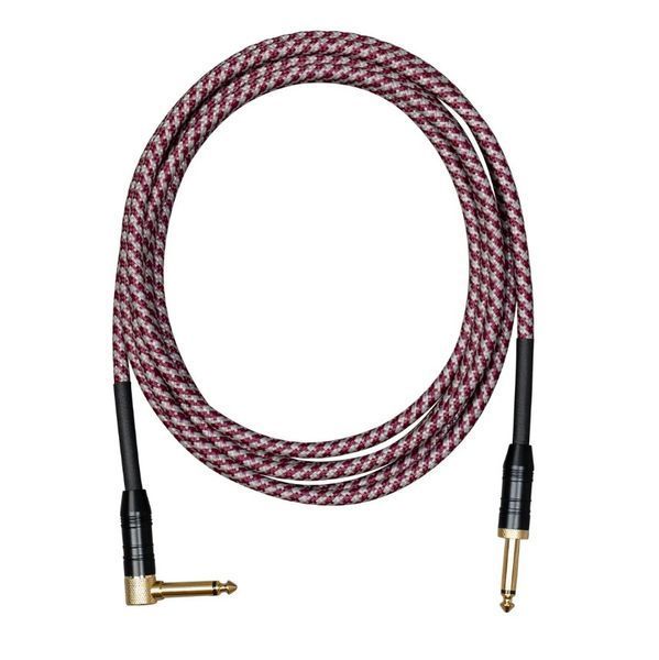 Кабель інструментальний Cascha CCP-G2ARD6 (Professional Line Guitar Cable, Tweed Red, 6 м) 24-10-05-62 фото