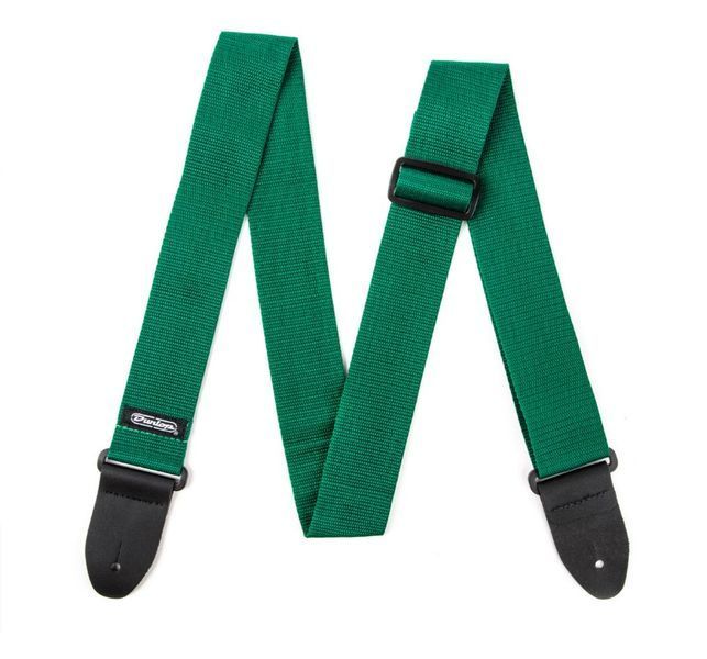 Ремень гитарный Dunlop D07-01RG 2" Poly Green 126998 фото