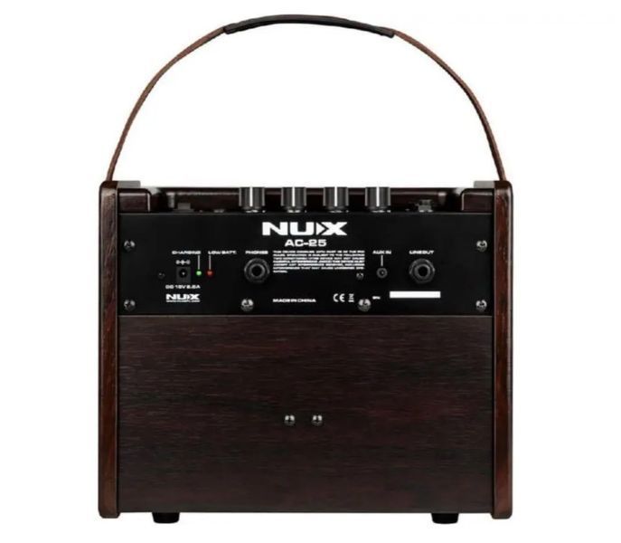 Комбопідсилювач NUX AC-25 Stageman (для електроакустичної гітари/вокалу) 86068 фото